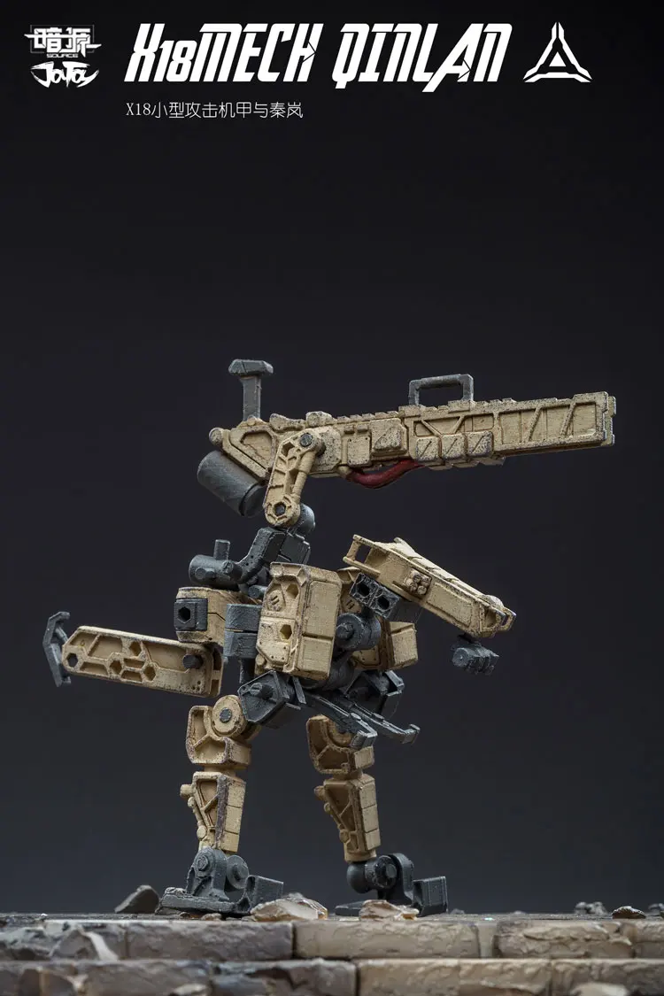 Экшн фигурка JOYTOY 1/25 солдаты QINLAN и робот подарок бесплатная доставка|Игровые