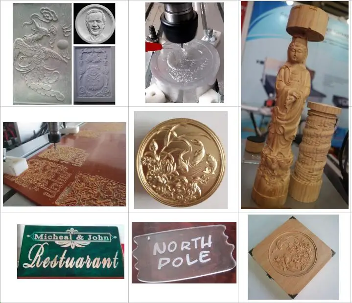 CNC 6090 рамка части машинного оборудования для фрезерного станка
