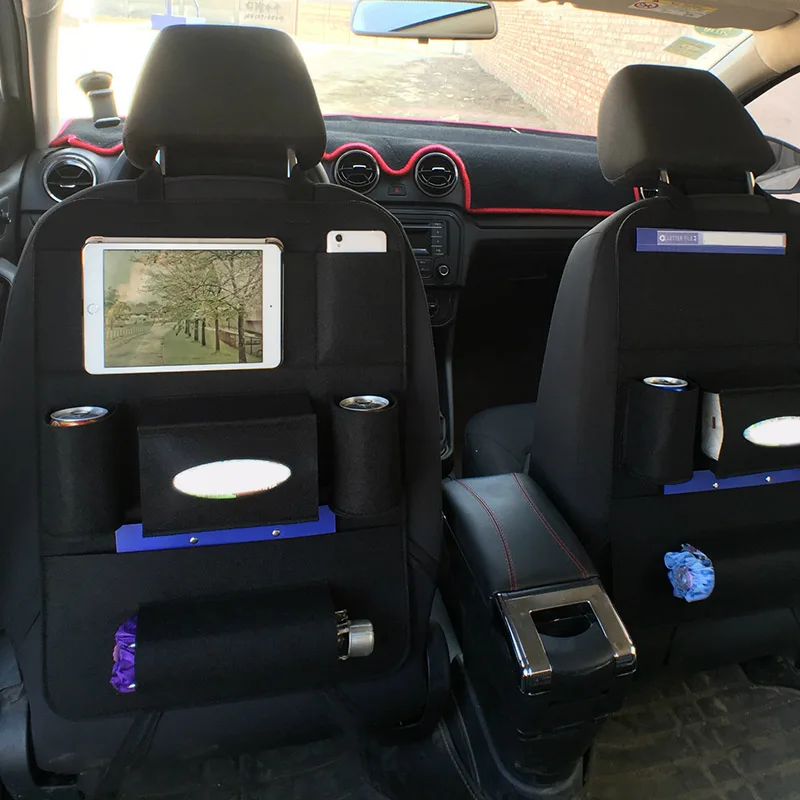 Сумка для хранения на заднее сиденье автомобиля сумка органайзер телефона с