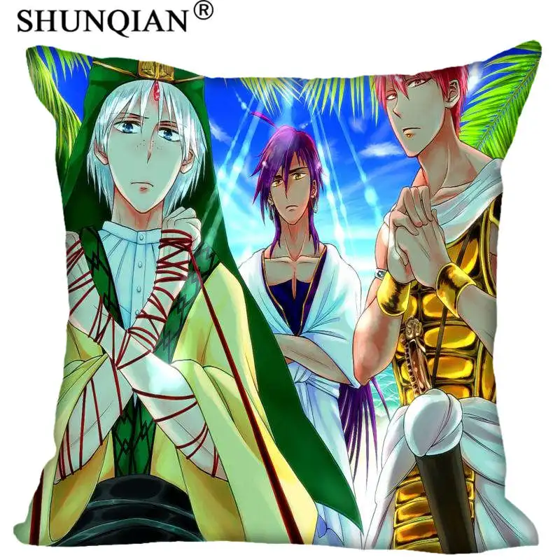 Новое поступление чехол Magi: Лабиринт волшебной Квадратной Подушки на молнии 35x35