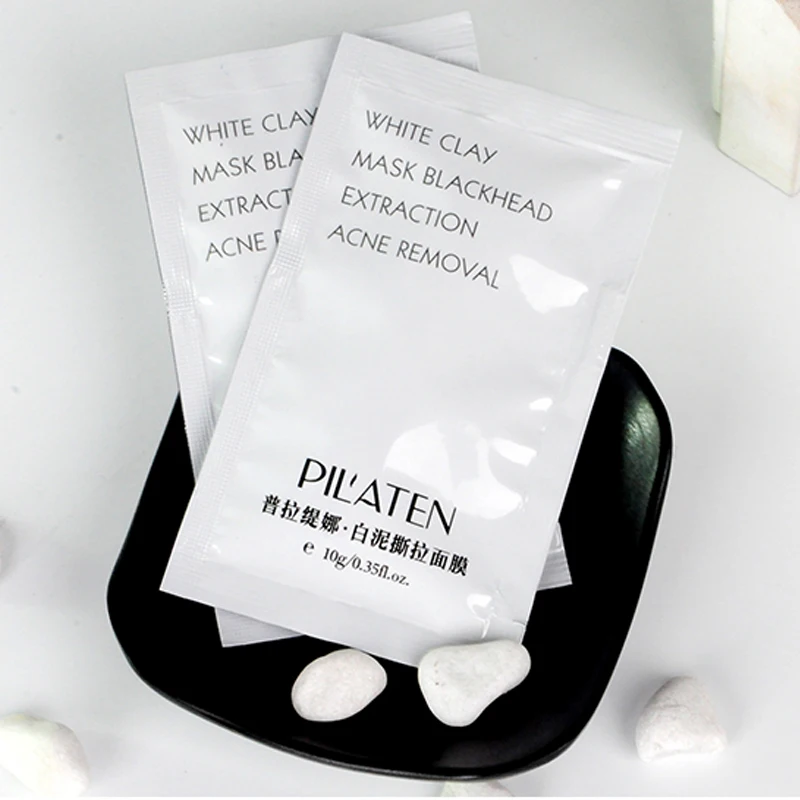 8 шт./упак. маски белые лица маска для удаления угрей bioaqua mascarilla lanbena Clean skin maschera viso