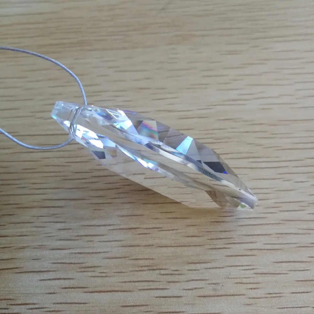 

40pcs 76mm Crystal Pendants For Chandeliers Luxury Crystal Ceiling Chandelier Lights High Quality