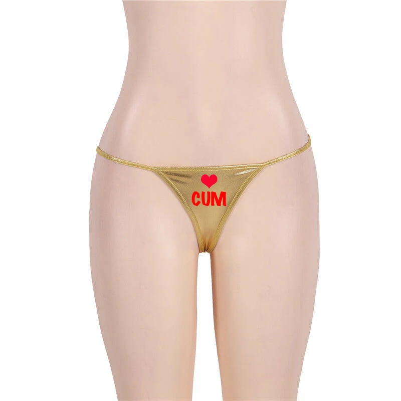 Стринги золотого цвета с надписью Queen of spades swinger рогоносцы стиль жизни G string один