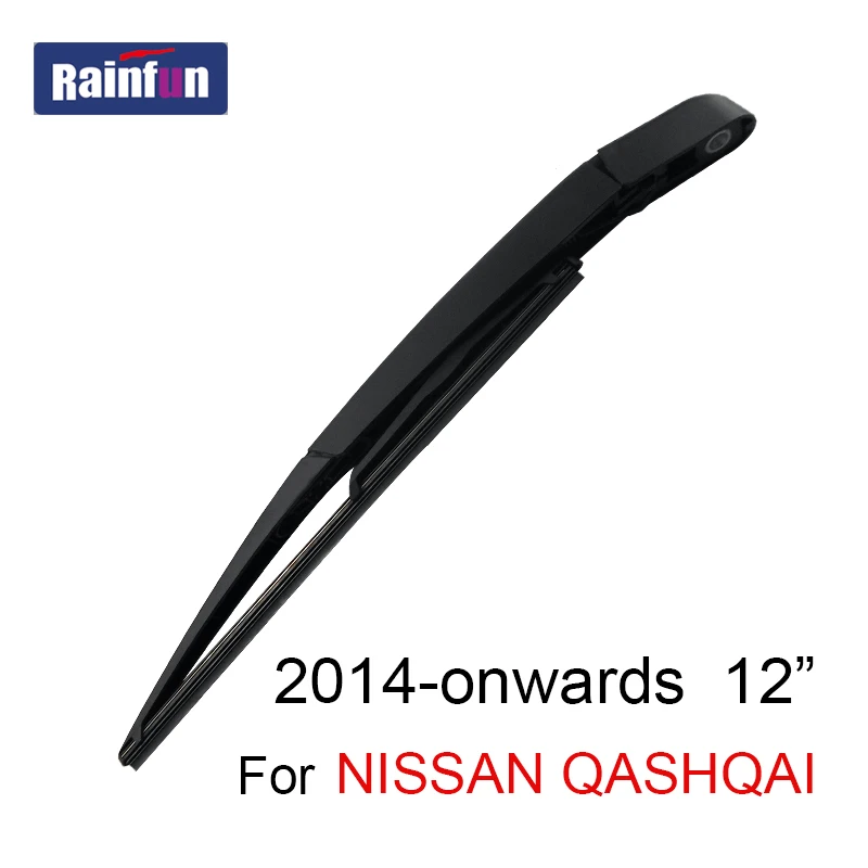 Автомобильная щетка RAINFUN для NISSAN QASHQAI(14 ) Задняя стеклоочистителя 12 дюймов|wiper