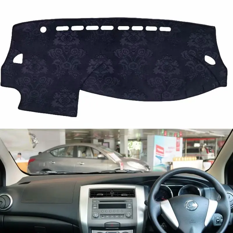 Фланелевые Dashmats приборной панели охватывает коврик в машину для Nissan великая