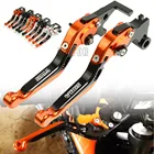 Для 690 ENDURO 2009 2010 690 ENDUROR 2009-2018 CNC алюминиевые мотоциклетные регулируемые складные рычаги тормозной муфты 690 ENDURO R