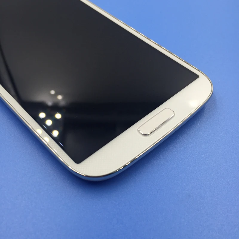 Новый сенсорный ЖК экран для Samsung Galaxy S4 дисплей с рамкой I9500 i337 дигитайзер