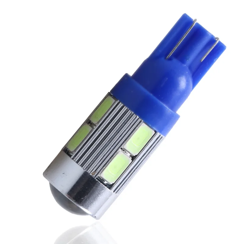 1PCS Super Bright T10 194 192 92110 SMD 5630 5730 LED s Auto Wedge Tail Side Bulb W5W WY5W 501 Car Reading Lamp DC 12V | Автомобили и