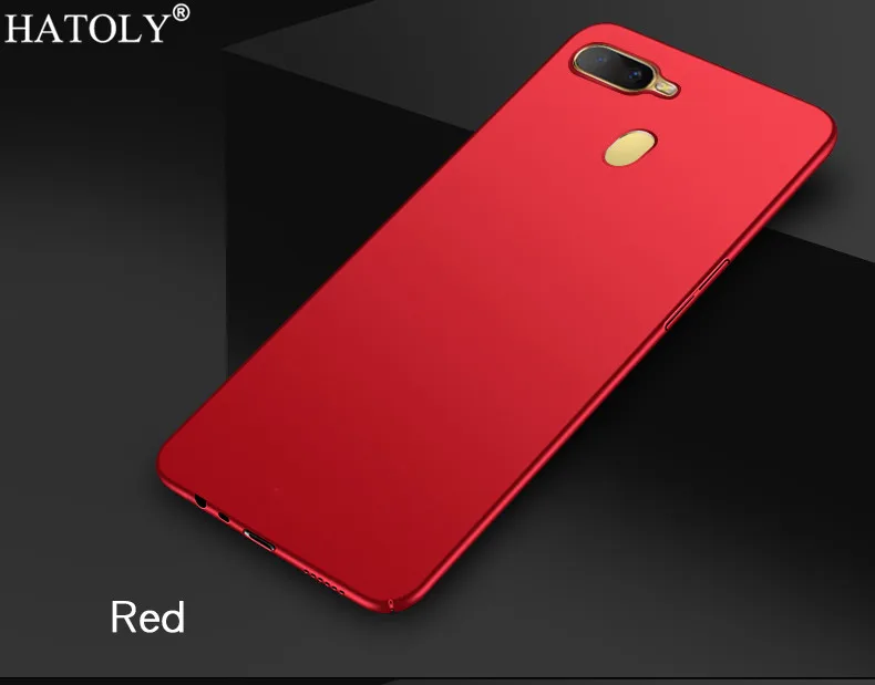 Чехол OPPO A7 чехол ультра тонкий корпус из поликарбоната бампер защитная твердая