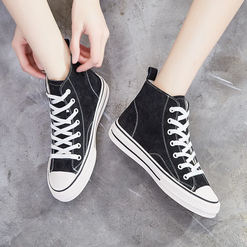 Весенняя Новинка 2019 обувь из натуральной кожи Корейская версия обуви Uzzang Chaos для