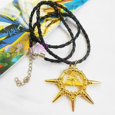 Оптовая продажа японское аниме Yu Gi Oh! Игра Ван ожерелье Кулон Бронзовый