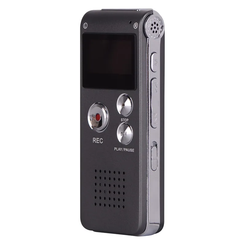 Перезаряжаемый Цифровой диктофон N28 16 ГБ 8 650Hr Диктофон MP3-плеер USB флеш-память