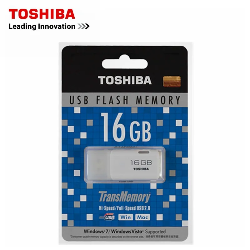 TOSHIBA USB Flash Drive высокое Скорость 2 0 Memory Stick подарок ключ флэш накопитель 64 ГБ 32 16 8 4