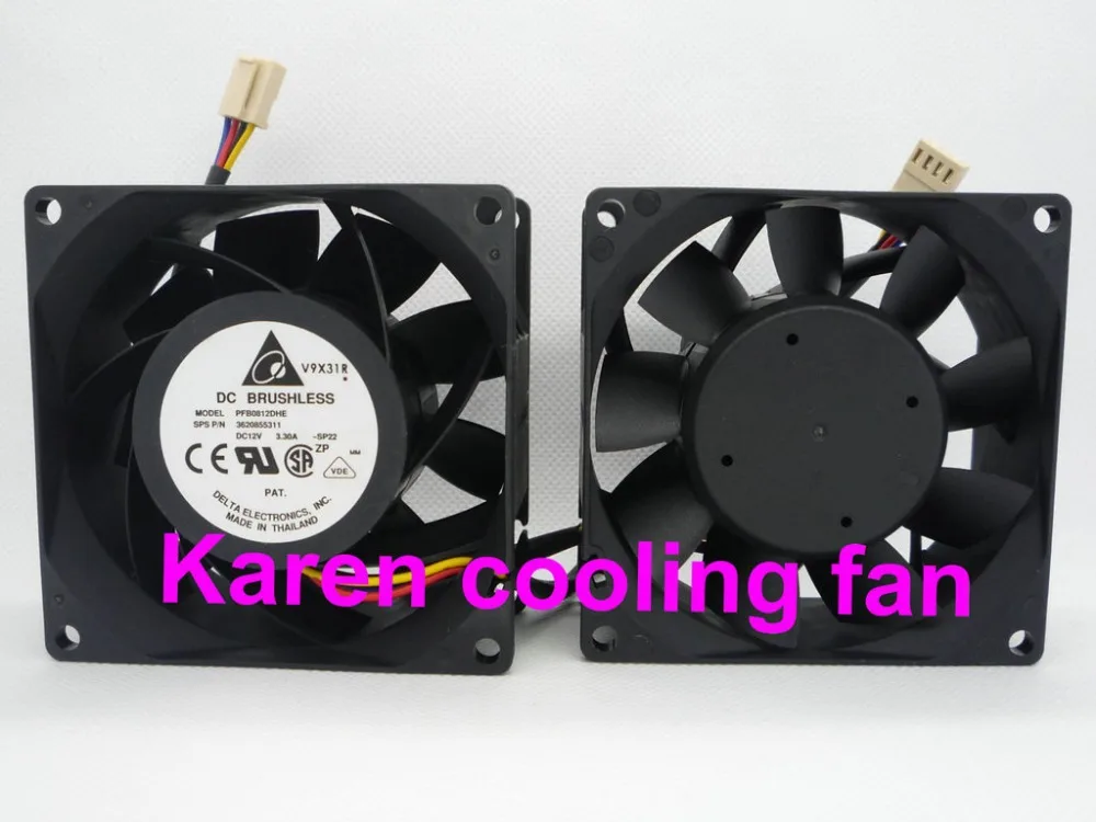 

8cm PFB0812DHE 8038 12V 3.3A cooling fan