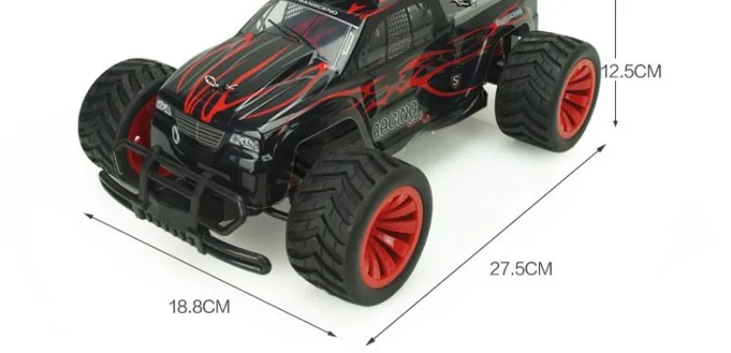 Горячая RC Автомобиль 2,4G 1/16 гоночная машинка монстр грузовик Радиоуправляемый багги RC Бигфут гоночный автомобиль детская игрушка