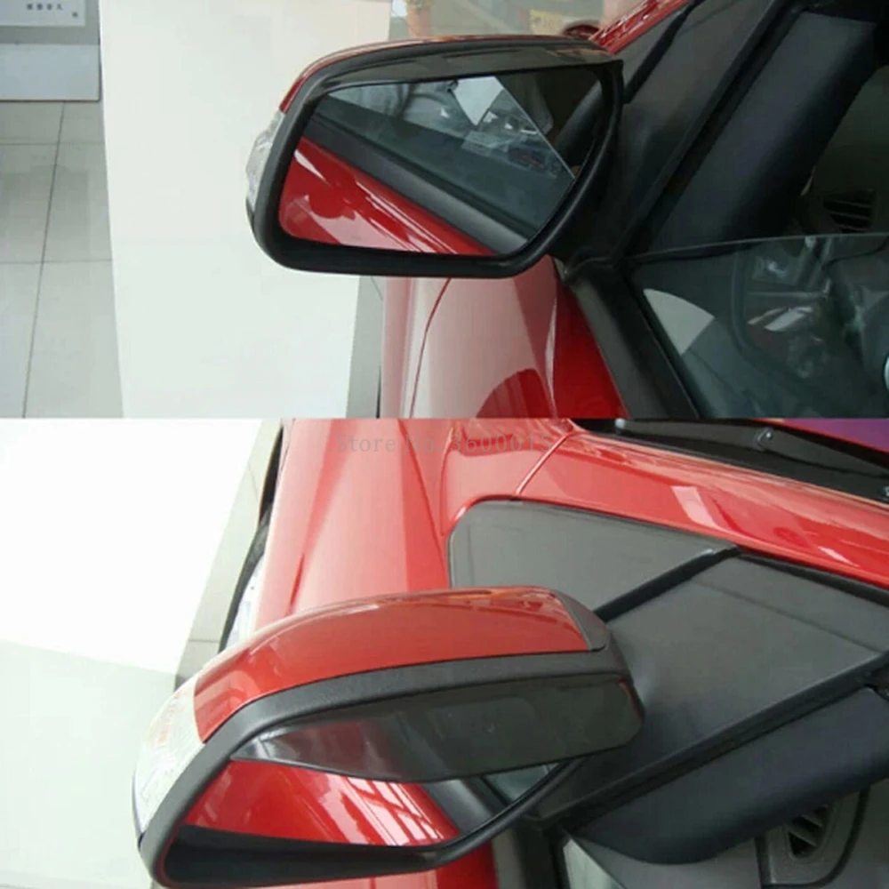 Автомобильные аксессуары для Nissan X-Trail Rogue 2014 2015 2016 2017 - наружный дождевик, бровь для бокового зеркала двери, накладка на зеркала, окантовка.