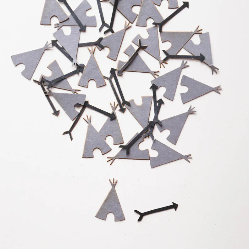 100 шт. этнический конфетти-этнический декор для вечеринки-детский душ