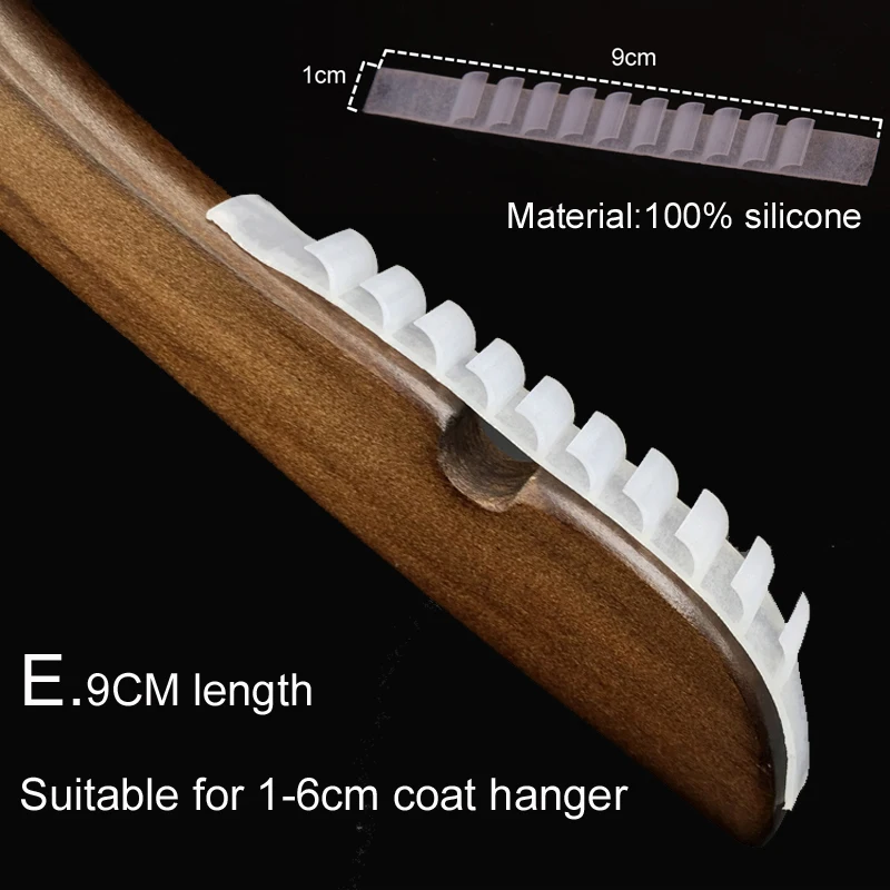 40 шт. силиконовые вешалки для одежды нескользящие накладки на одежду|leather