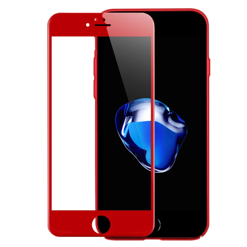 4D (2-го поколения 3D) полноэкранное закаленное стекло для iPhone 7 Plus изогнутая