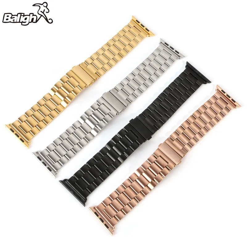 

Fashion Watch Band Metal Stainless Steel Strap Watch Band For Apple Watch Band Watch 8mm 42mm