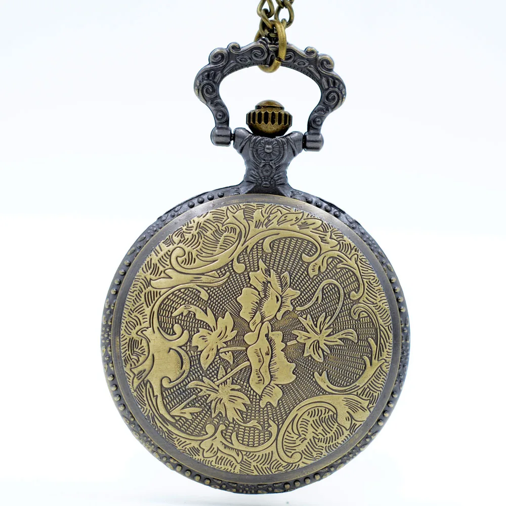 Бронзовые карманные кварцевые часы с изображением Гарри Поттера и Deathly halloes Dail