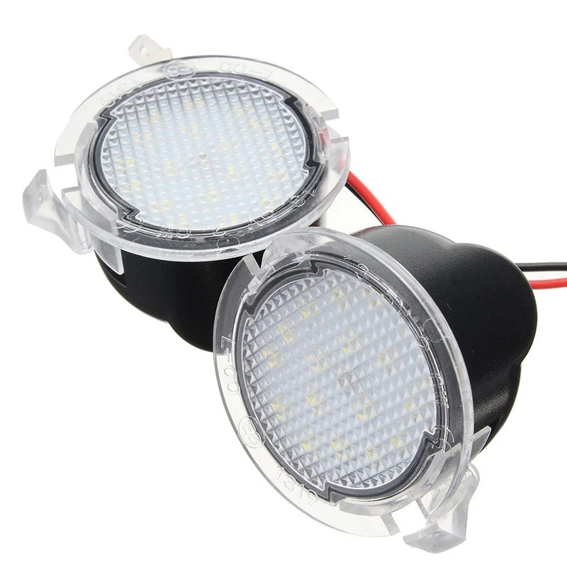 2 шт. для Ford Car Mirror Welcome Lights Светодиодный фонарь с высокой яркостью без ошибок