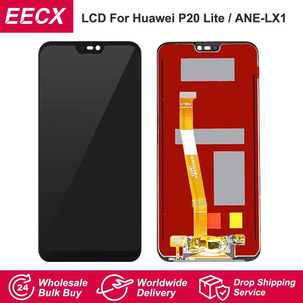 

5.84" P20 Lite LCD For Huawei P20 Lite / Nova 3e LCD Display Touch Screen Digitizer Assembly ANE-LX1 ANE-LX2 ANE-LX3 ANE-L23