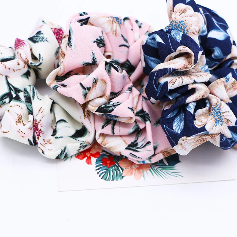 1 шт. новинка Весенняя Цветочная резинка для волос конский хвост мягкая