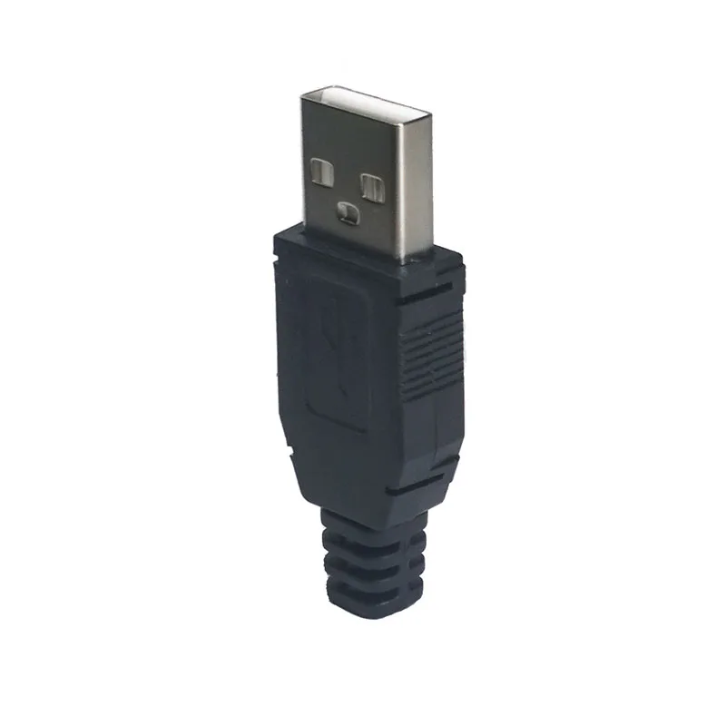 10 шт./лот USB Штекерная Пряжка 4 контактные разъемы микро коннектор пластиковый