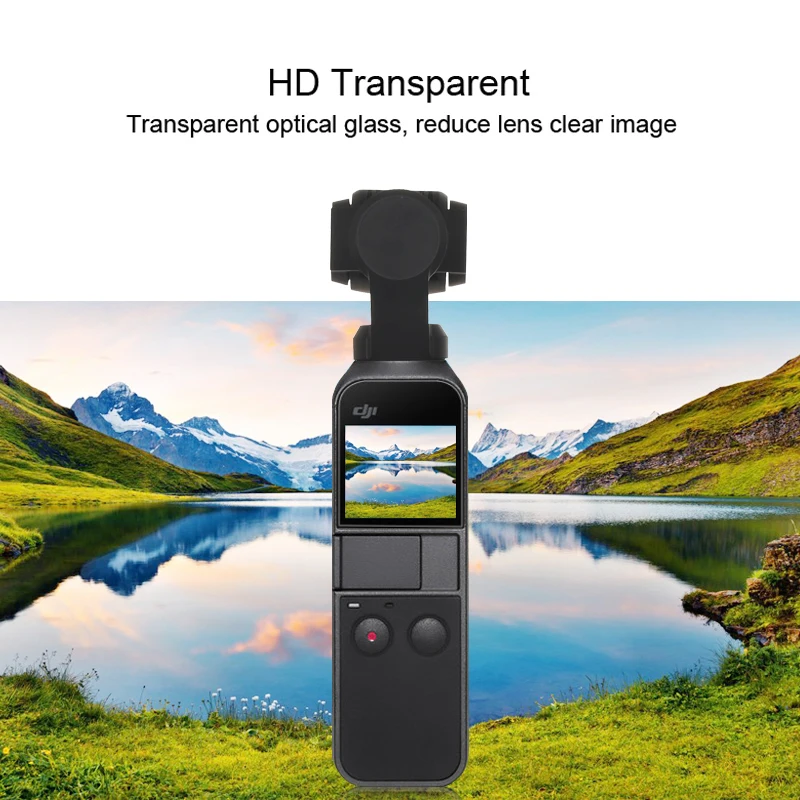 PULUZ HD закаленное стекло Защитная пленка для экрана DJI OSMO Pocket Camera Gimbal