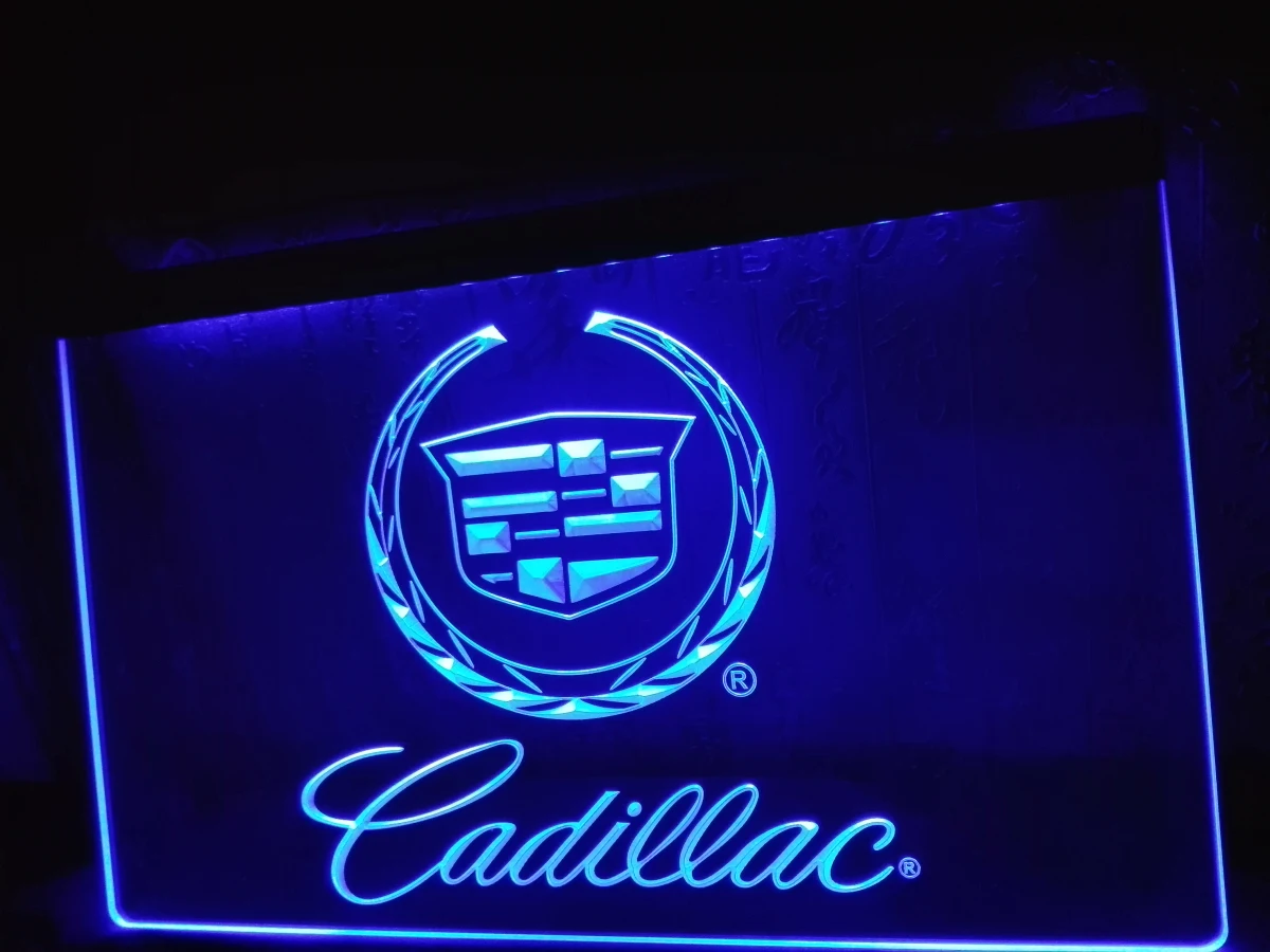LG041- Cadillac LED Neon Light Sign | Дом и сад