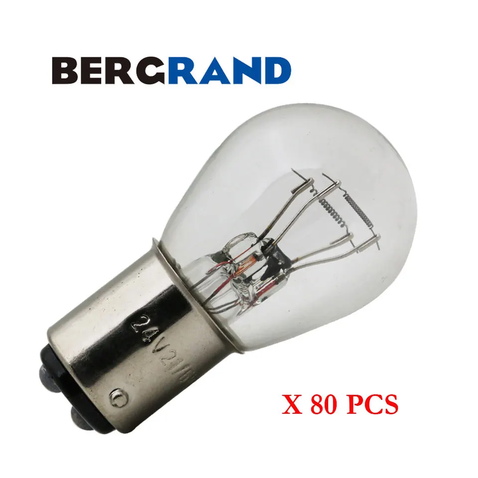 P21/5 W S25 грузовик свет 24V BAY15d прозрачный 1157 миниатюрная сигнальная Поворотная