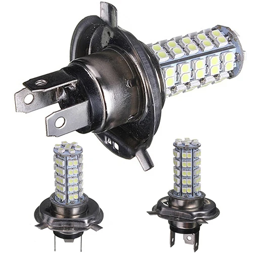Супер яркий светодиодный H4 68SMD 310LM противотуманный задний фонарь для автомобиля |