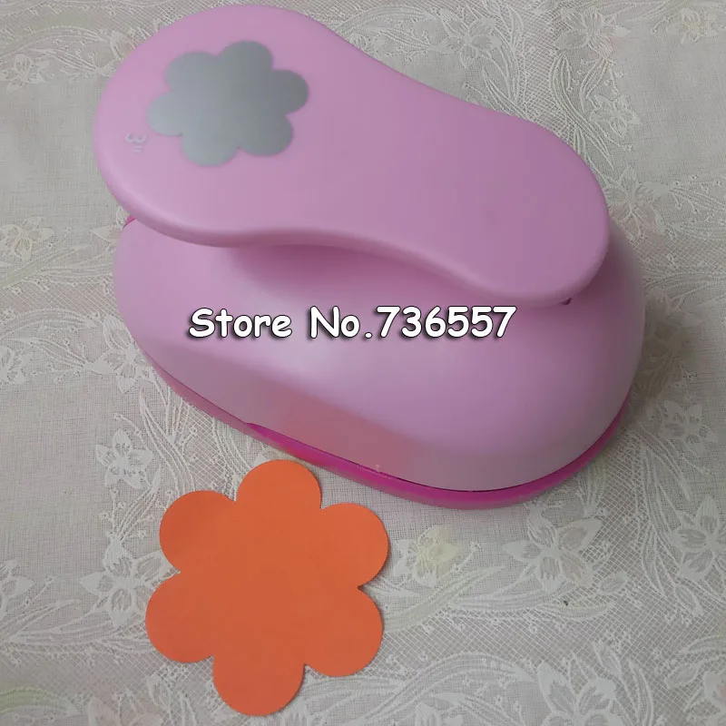 

3 inch Petal Mini Scrapbook Punches Handmade Cutter Card Craft Calico Printing DIY Flower Paper Craft Punch Hole Puncher Shape