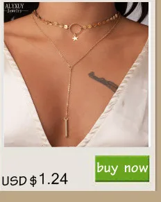 Alyxuy Jewelry новые модные колье 1 компл. = 6 предметов подарок для женщины девушка N2149