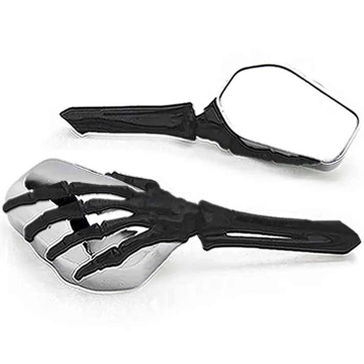 

Brand new Skeleton Skull Hand Motorcycle Mirrors For Yamaha V-Star Vstar V Star XVS 1100 Silverado