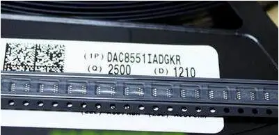 

100%NEW 5PCS DAC8551IADGKR DAC8551 MSOP-8
