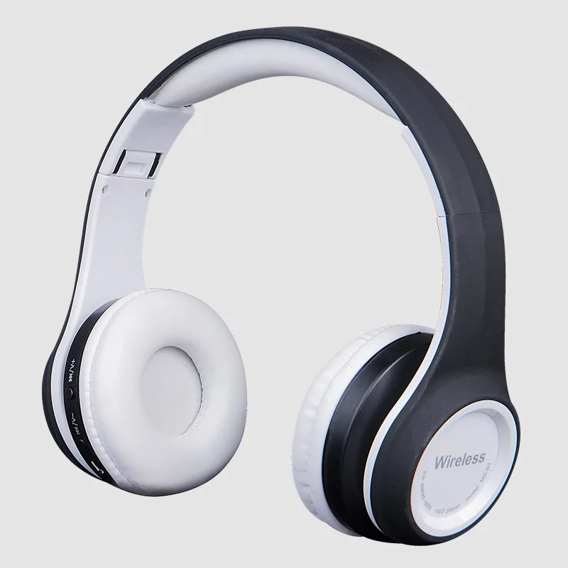 Стерео bluetooth наушники Музыкальная гарнитура поддержка sd карты с fm