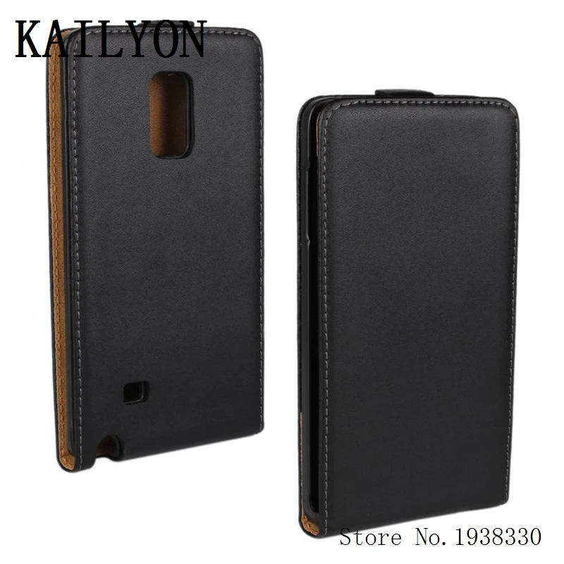 KAILYON N9150 роскошный чехол из натуральной кожи для Samsung Galaxy Note Edge N915 Вертикальный