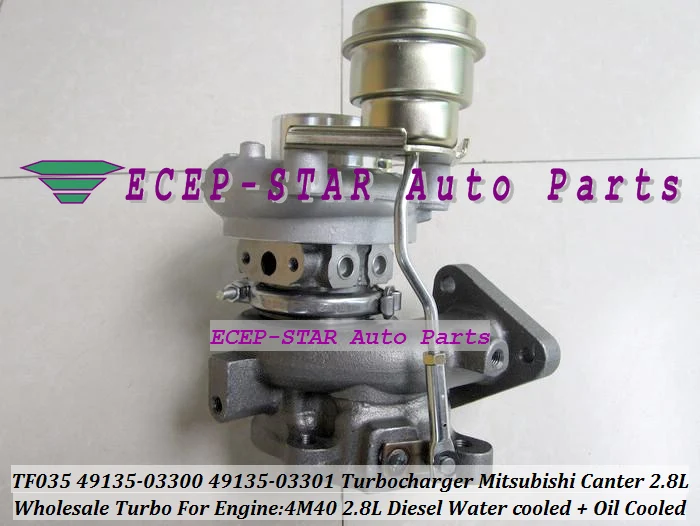TF035 TF035HM 12T 4 49135 03300 03301 турбокомпрессор турбо для mitsubishi Canter 2.8L 4M40 4M40T дизель с