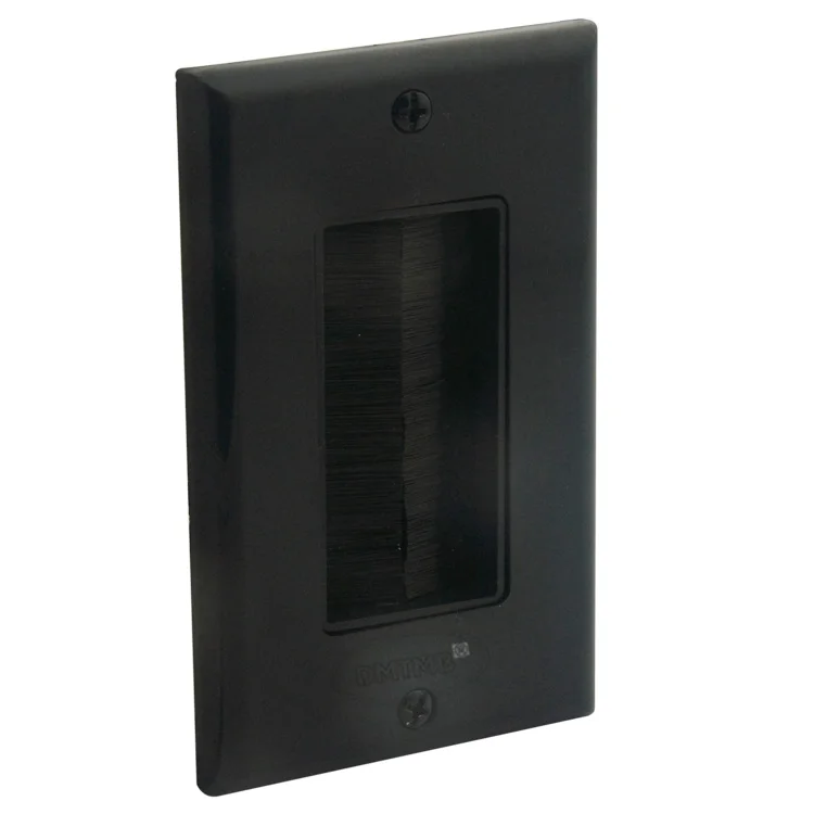 Щетка настенная пластина щетинка вставка крышка Выходная панель|wall plate|outlet panelwall