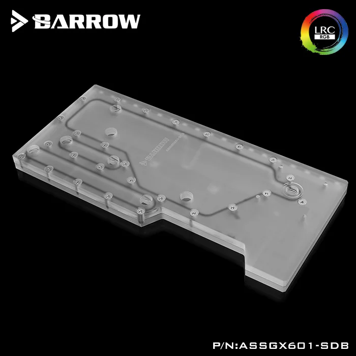 Акриловая доска Barrow в качестве Водного Канала для ROG Strix Helios GX601 чехол компьютера