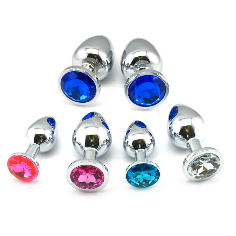 Mayamang Stainless Steel Crystal Jewelry Aanl Butt Plug Adult Anal Sex Toys for Men Products | Красота и здоровье