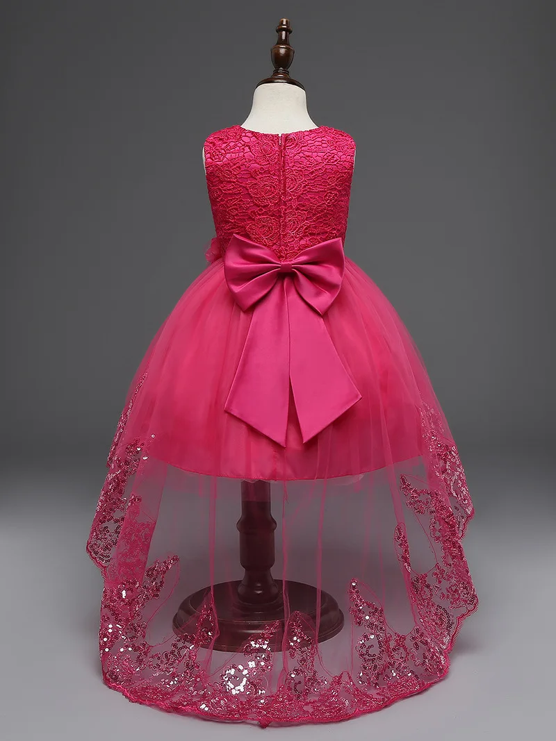 Классный дизайн Высокое качество Модное детское платье для девочек Платье