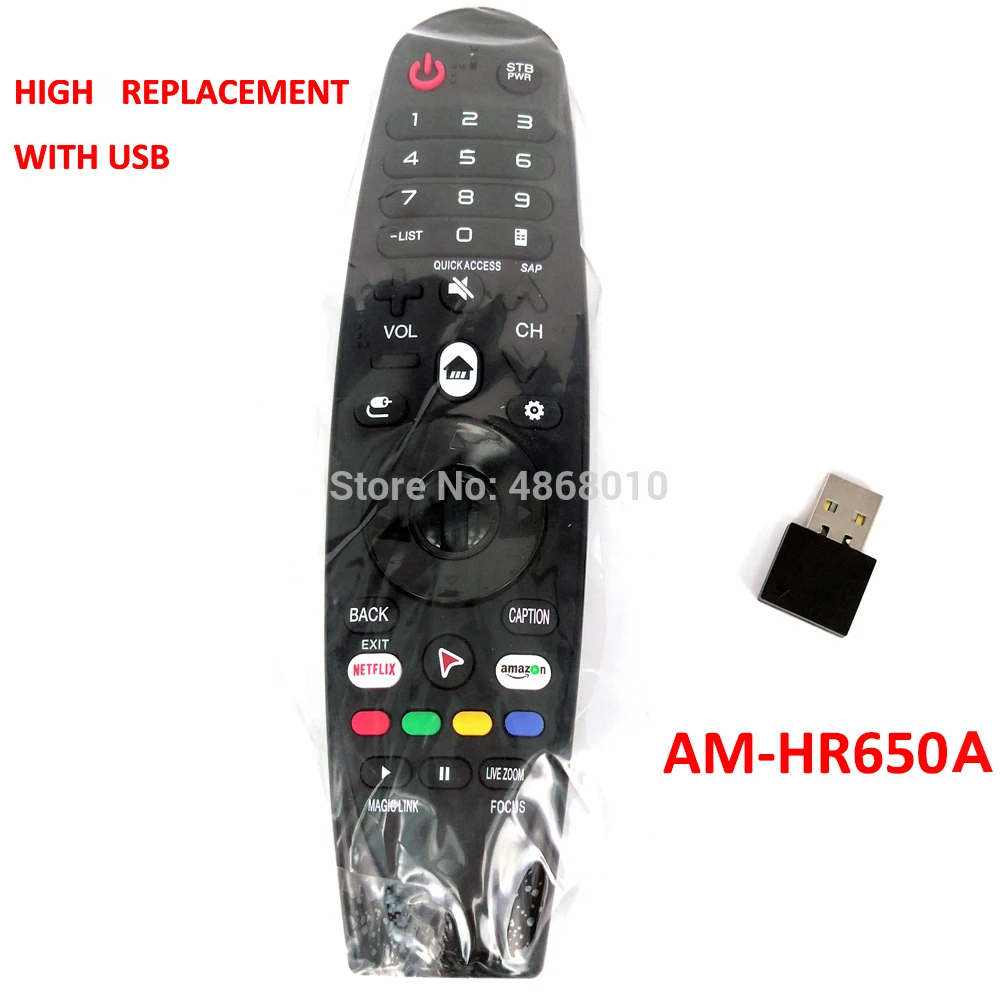 Новый пульт дистанционного управления w/ USB AM HR600/650 HR650A HR18BA HR19BA для LG Magic Remote AN MR600