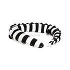 3 цвета-детская мягкая игрушка крокодилбелый и черный полосатый бампер для детской кровати