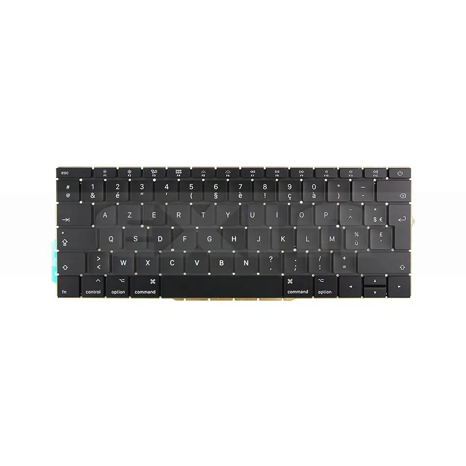 Оригинальный новый ноутбук A1708 Azerty раскладка FR Клавиатура с подсветкой для Macbook