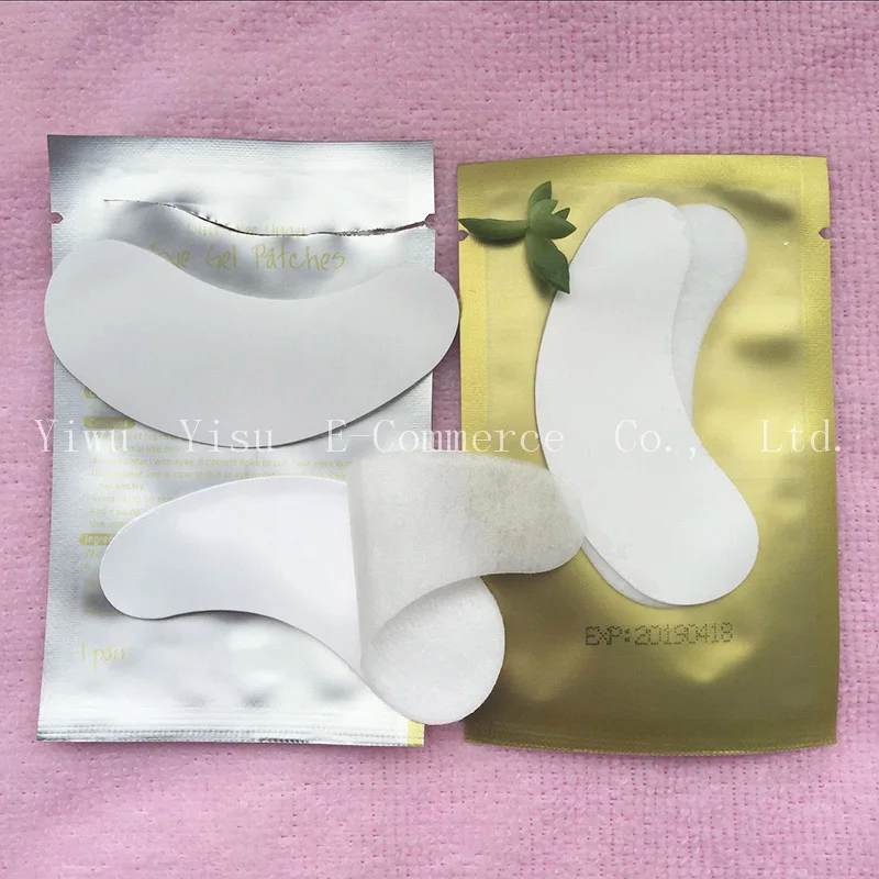 Горячая Распродажа 200 пар накладки для глаз наклейки наращивания ресниц бумажные