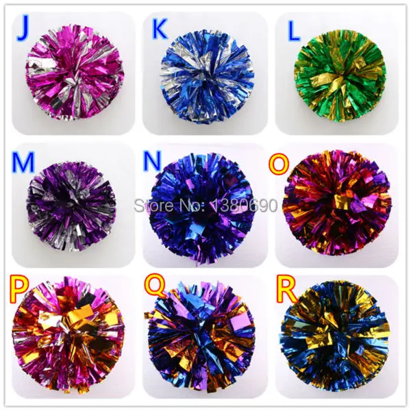 

10pc High Quality Game Pompoms Cheerleader Dancing Pom Poms Sports Match Conncert Dance Hand Flower Ball Party Props 30cm