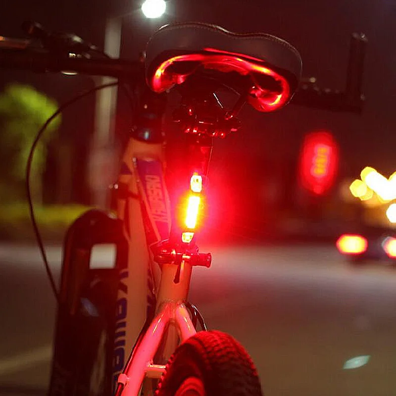 Задний фонарь BIKEIN для велосипеда водонепроницаемый светодиодный задсветильник
